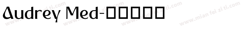Audrey Med字体转换